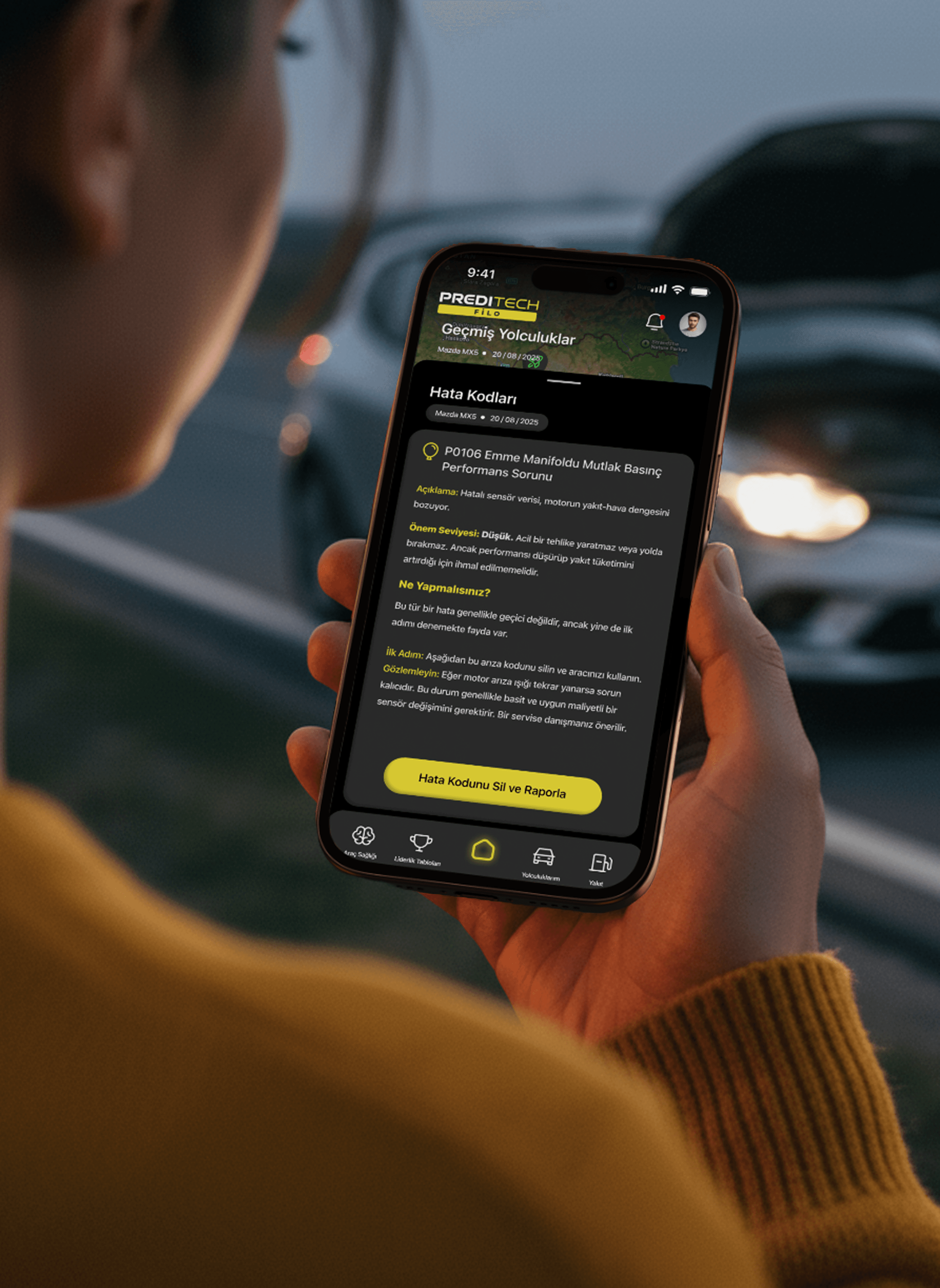 Preditech Mobil Uygulaması ile Anlaşılır Arıza Teşhisi